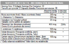 NATSULIN (PICOLINATO DE CROMO)  X 60 SG * HEALTHY AMERICA