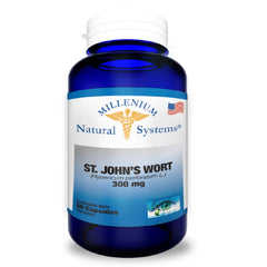 ST JHON'S WORTH 300 MG X 60 CÁPSULAS * MILLENIUN NATURAL SYSTEMS