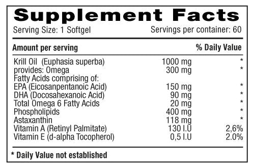 KRILL OIL 1000 MG * MILLENIUM NATURAL SYSTEMS – Tienda Naturista Colombia