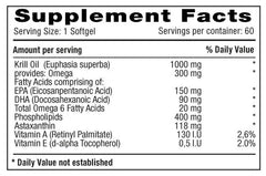 KRILL OIL 1000 MG * MILLENIUM NATURAL SYSTEMS