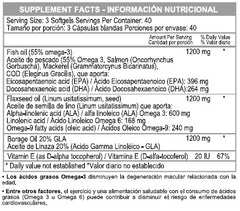 TRIPLE OMEGA 3-6-9 1200 MG * HEALTHY AMERICA