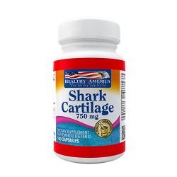 SHARK CARTILAGO  750 MG 100 CAPS * HEALTHY AMERICA