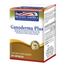 GANODERMA PLUS 60 CAP * HEALTHY AMERICA.